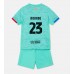 Maillot de foot Barcelona Jules Kounde #23 Troisième vêtements enfant 2023-24 Manches Courtes (+ pantalon court)
